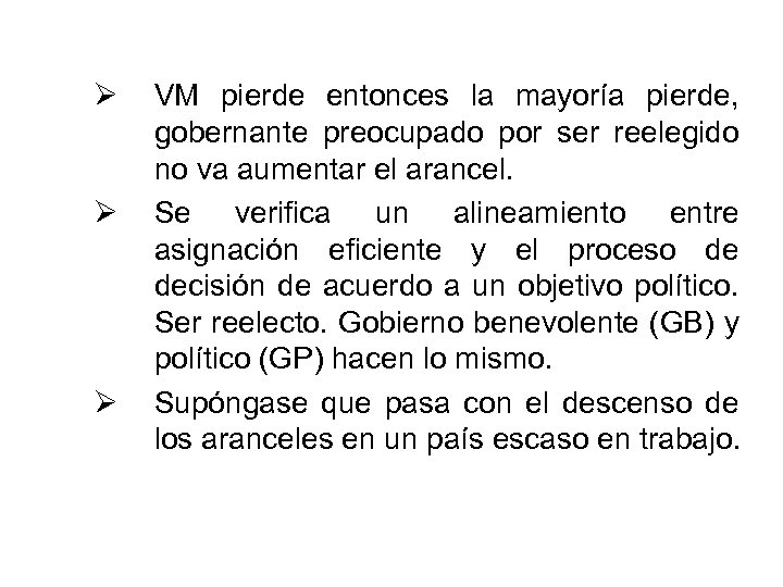 Ø Ø Ø VM pierde entonces la mayoría pierde, gobernante preocupado por ser reelegido