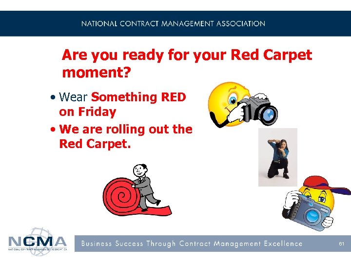 Are you ready for your Red Carpet moment? • Wear Something RED on Friday
