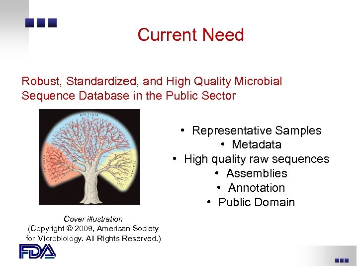 Current Need Robust, Standardized, and High Quality Microbial Sequence Database in the Public Sector