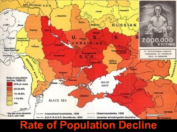 Rate of Population Decline 