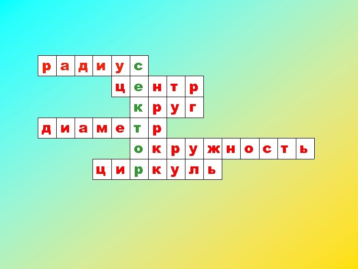 р а д и у с ц е н к р д и а