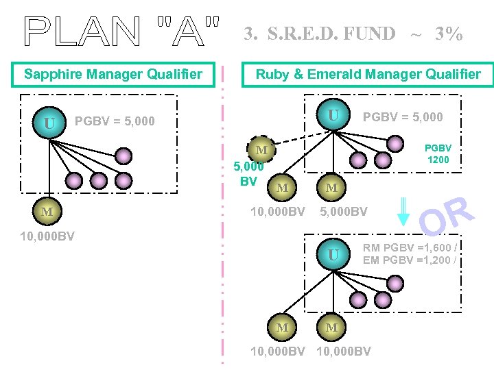 3. S. R. E. D. FUND ~ 3% Sapphire Manager Qualifier U Ruby &