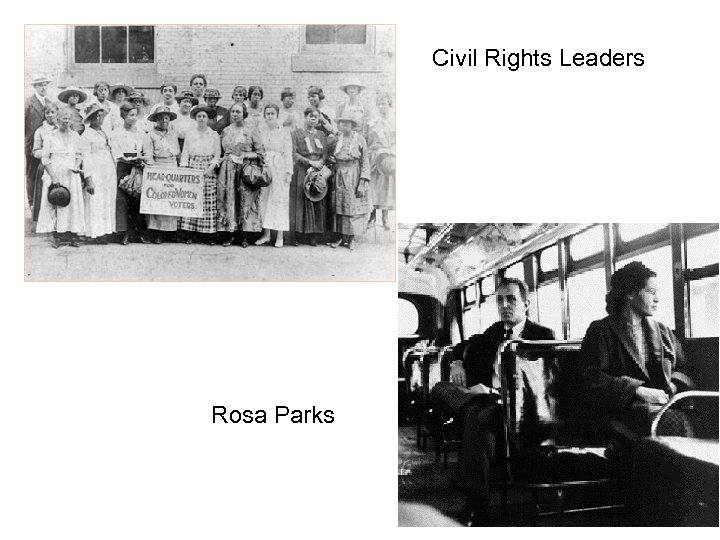 Civil Rights Leaders Rosa Parks 