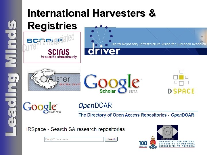 International Harvesters & Registries 