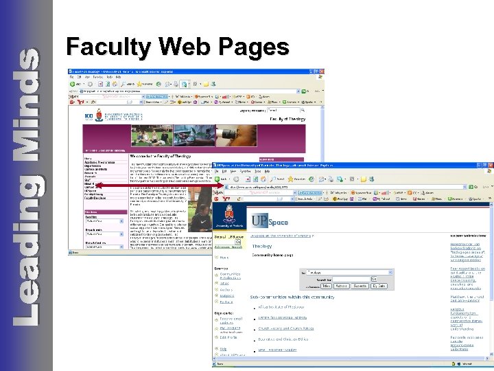 Faculty Web Pages 