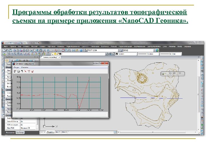 Съемочное обоснование топографических съемок