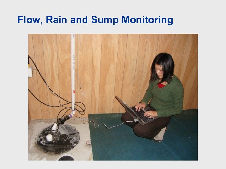 Flow, Rain and Sump Monitoring 