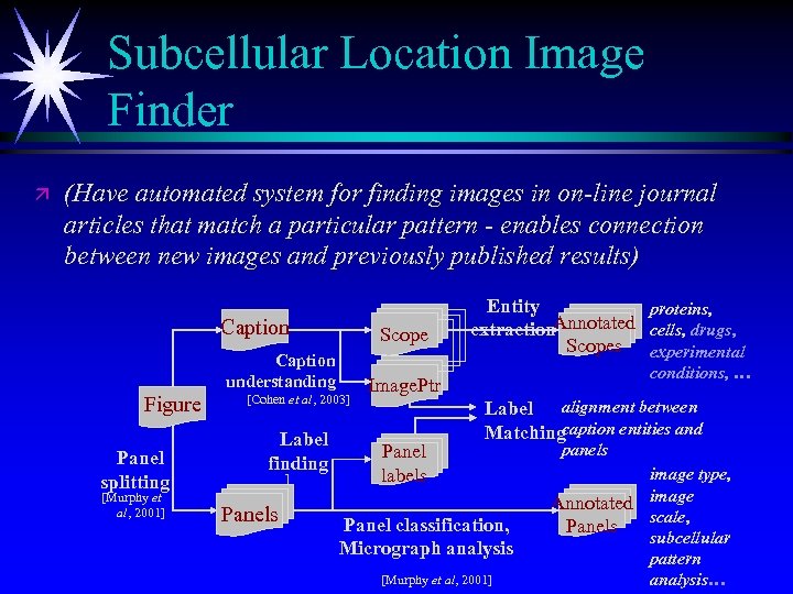 Subcellular Location Image Finder ä (Have automated system for finding images in on-line journal