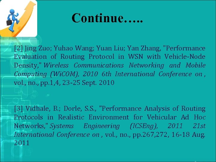 Continue…. . [2] Jing Zuo; Yuhao Wang; Yuan Liu; Yan Zhang, 