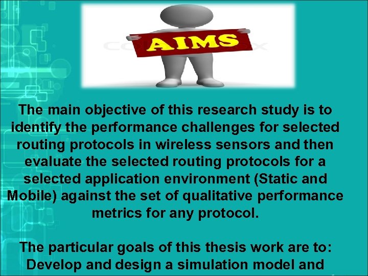 The main objective of this research study is to identify the performance challenges for