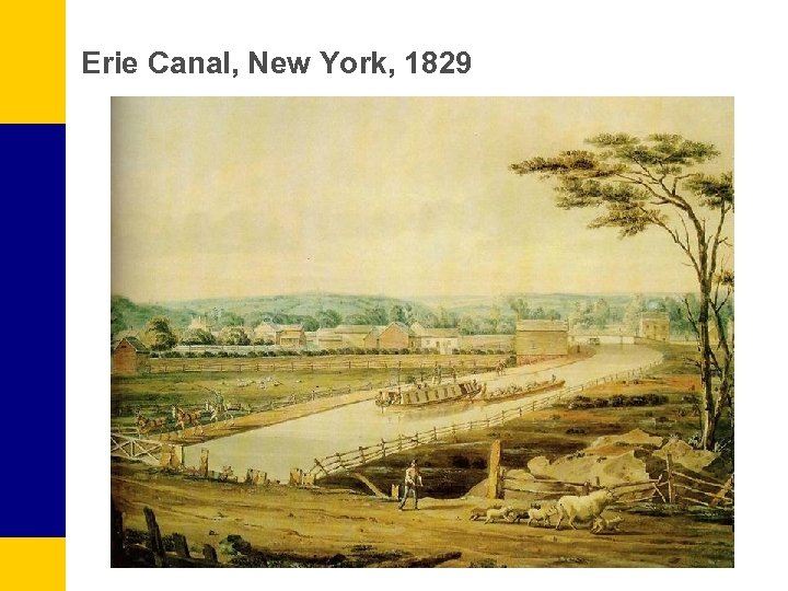 Erie Canal, New York, 1829 