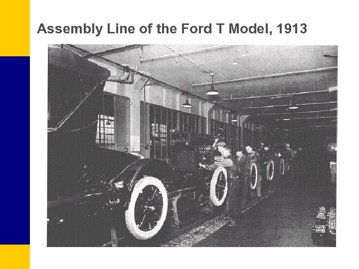 Assembly Line of the Ford T Model, 1913 