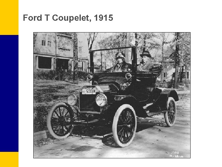 Ford T Coupelet, 1915 