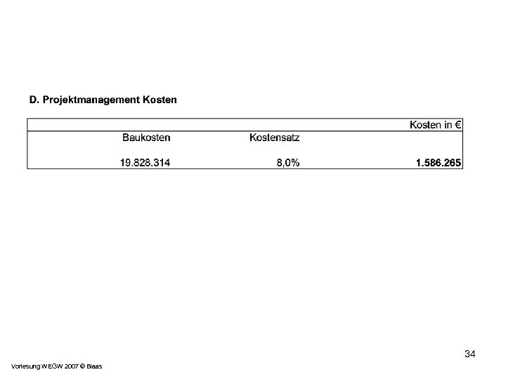 34 Vorlesung WEGW 2007 © Blaas 