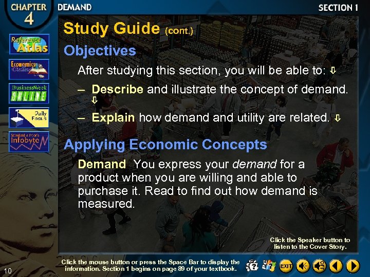 Study Guide (cont. ) Objectives After studying this section, you will be able to: