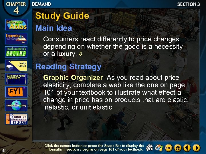 Study Guide Main Idea Consumers react differently to price changes depending on whether the
