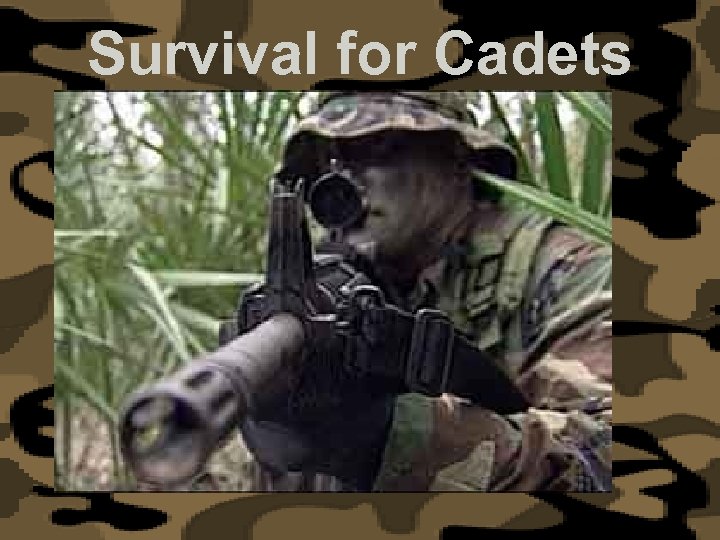 Survival for Cadets 