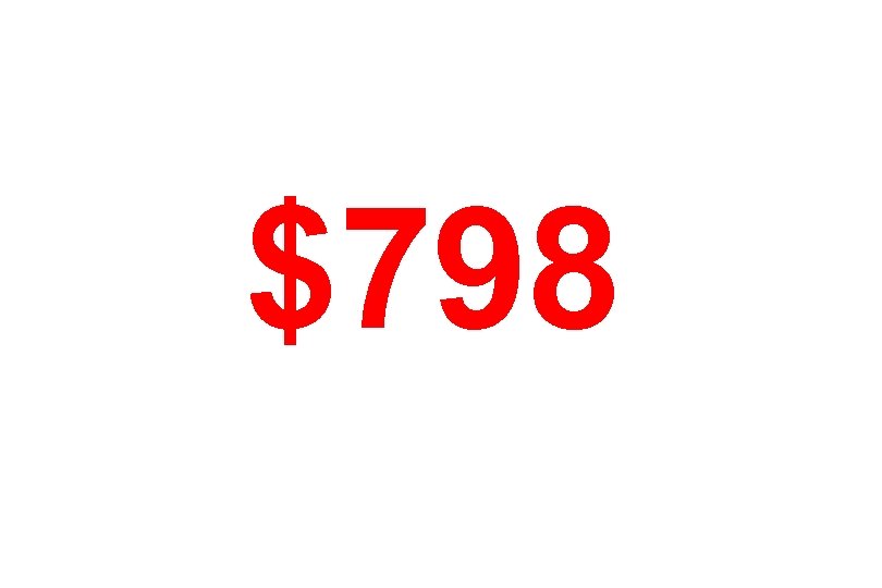 $798 