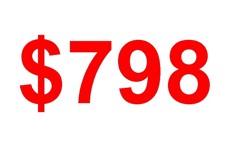 $798 