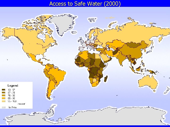 Access to Safe Water (2000) 