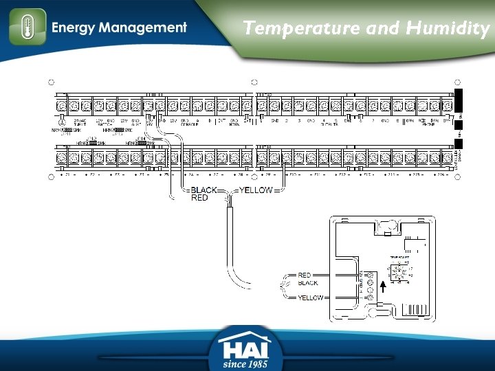 Temperature and Humidity 