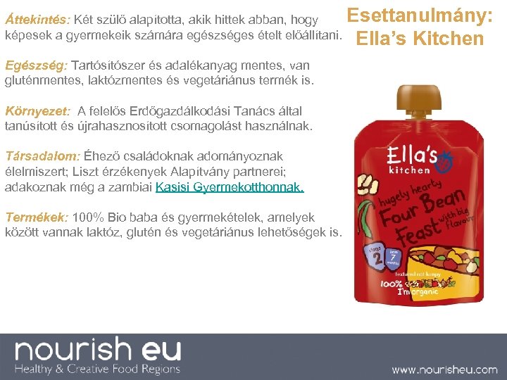 Áttekintés: Két szülő alapította, akik hittek abban, hogy képesek a gyermekeik számára egészséges ételt