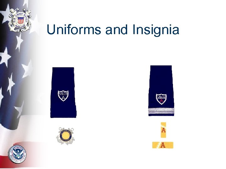 Uniforms and Insignia 