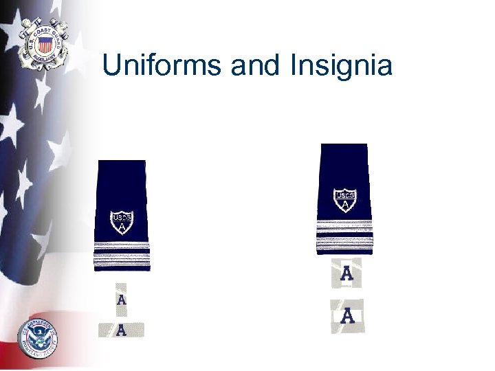 Uniforms and Insignia 