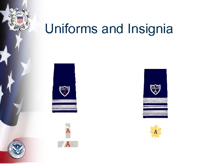 Uniforms and Insignia 