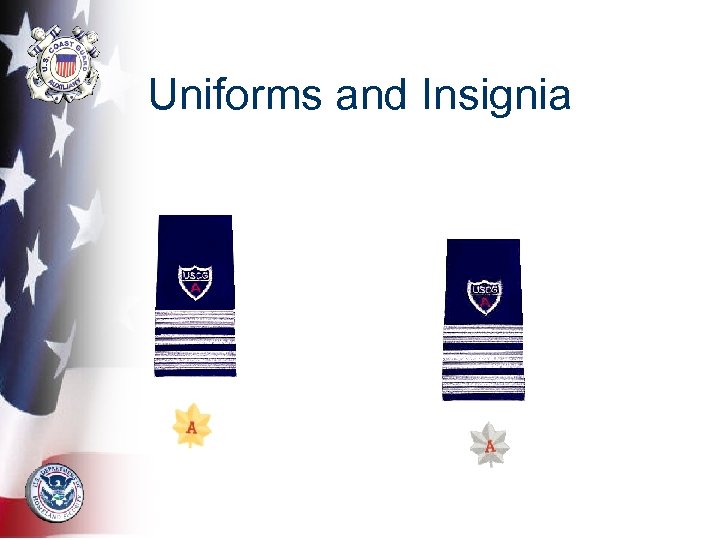 Uniforms and Insignia 