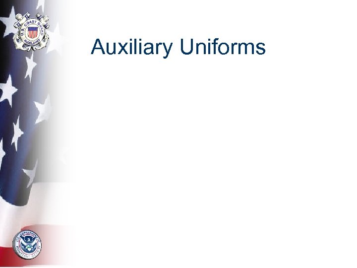 Auxiliary Uniforms 