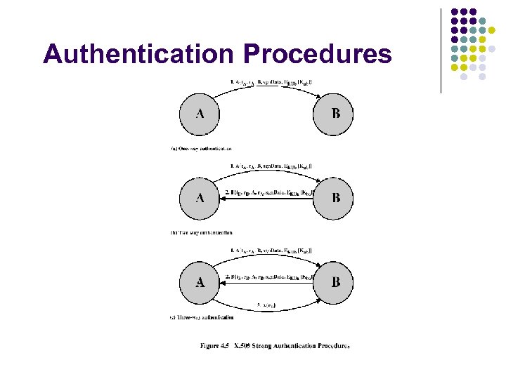 Authentication Procedures 