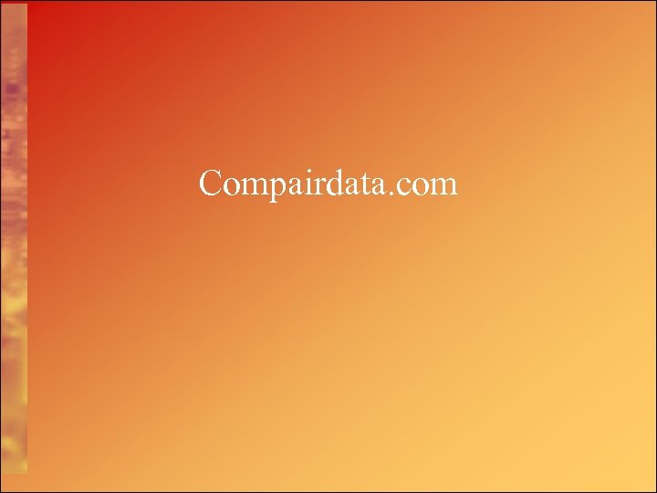Compairdata. com 
