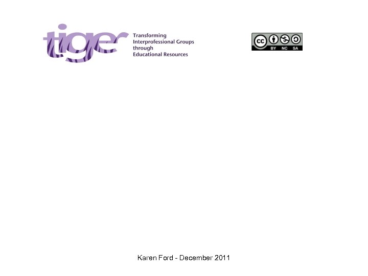 Karen Ford - December 2011 