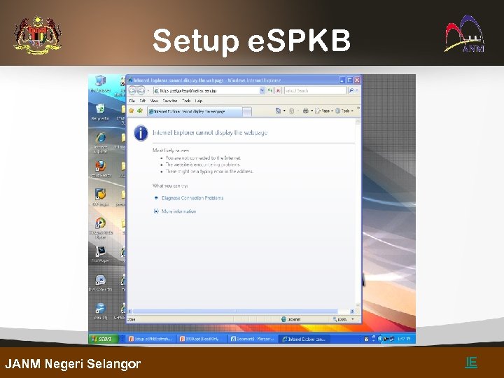 Setup e. SPKB JANM Negeri Selangor IE 