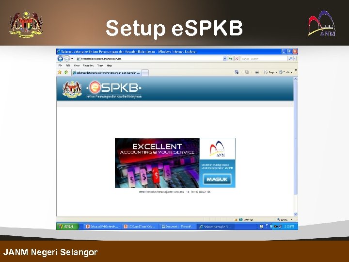 Setup e. SPKB JANM Negeri Selangor 