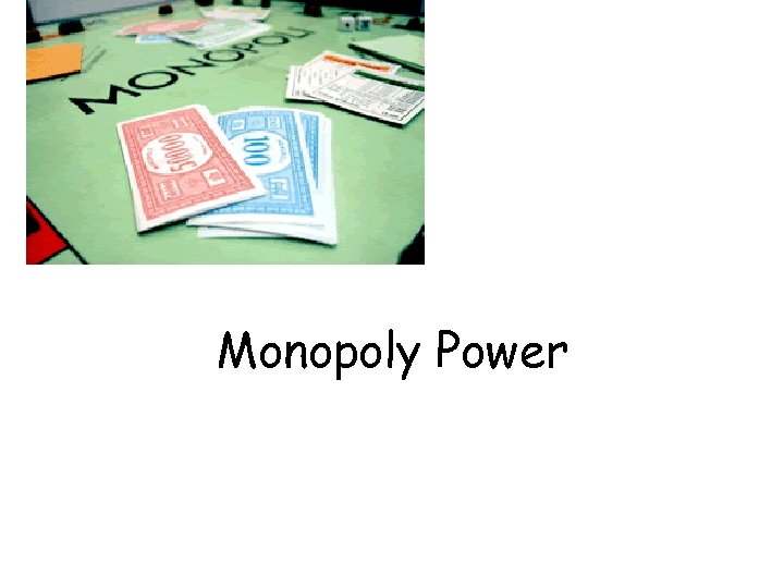 Monopoly Power 