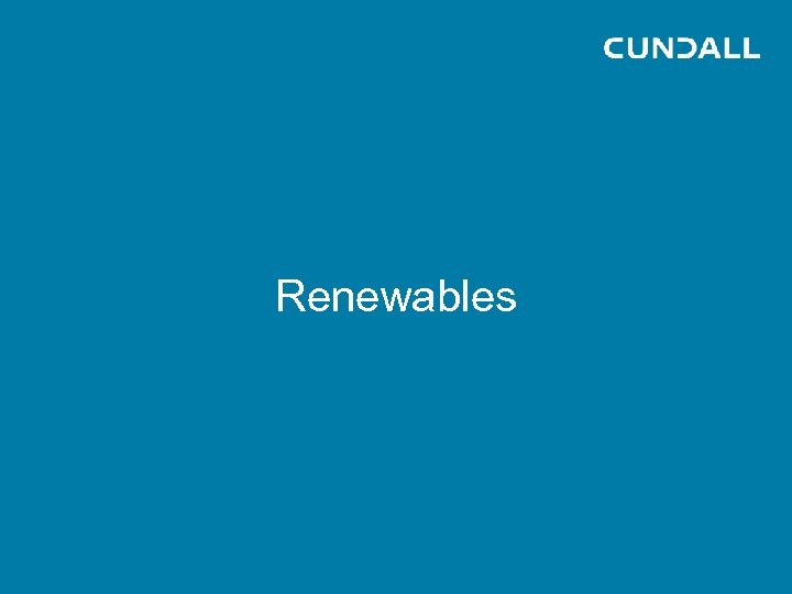 Renewables 