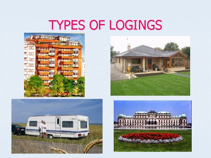 TYPES OF LOGINGS 