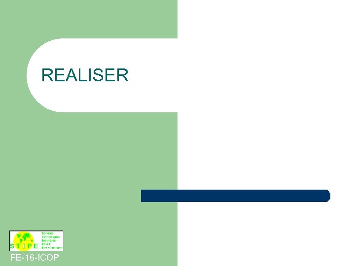 REALISER FE-16 -ICOP 