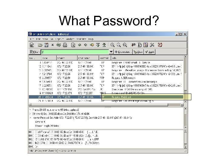 What Password? 