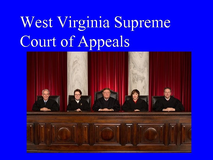 West Virginia Supreme Court of Appeals 