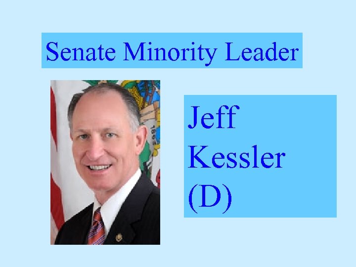 Senate Minority Leader Jeff Kessler (D) 