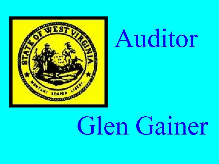Auditor Glen Gainer 