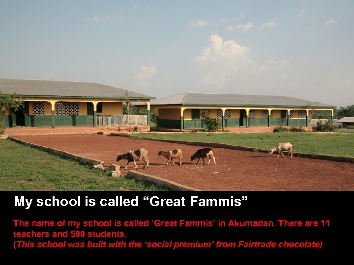 MEET RAPHAEL • Come over from Ghana All the people in the world •