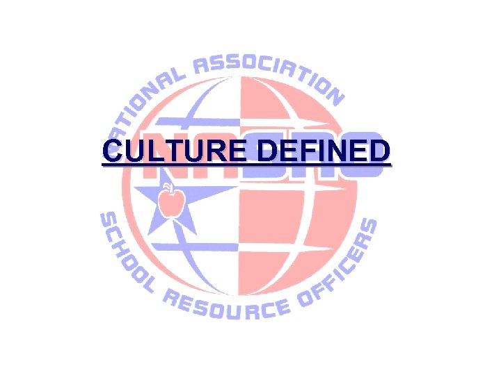 CULTURE DEFINED 