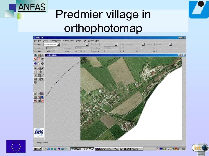 ANFAS Predmier village in orthophotomap Cracow Grid Workshop ’ 03, 27 -29. 10. 2003