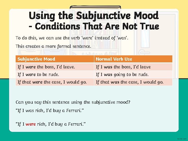 what-is-the-subjunctive-mood-the-subjunctive-mood