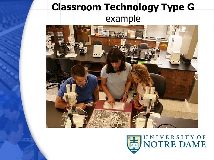Classroom Technology Type G example 