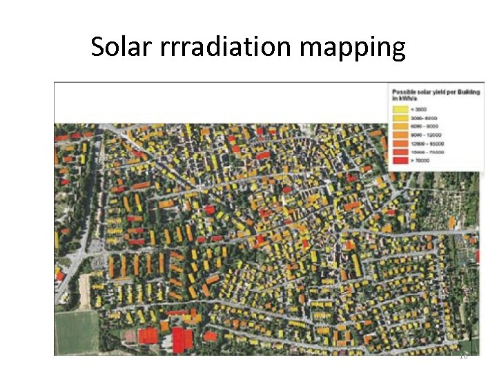 Solar rrradiation mapping 16 